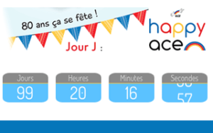 Compte à rebours anniversaire 80ans ACE