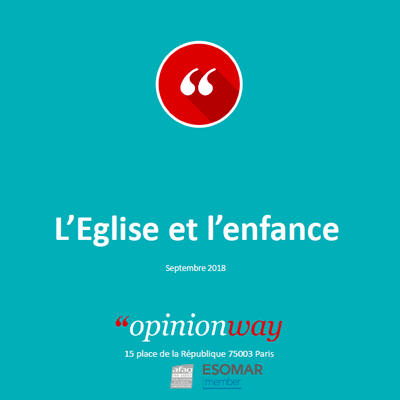 Église en périphérie - Rapport Opinionway