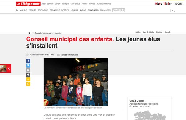 Article ACE le Telegramme