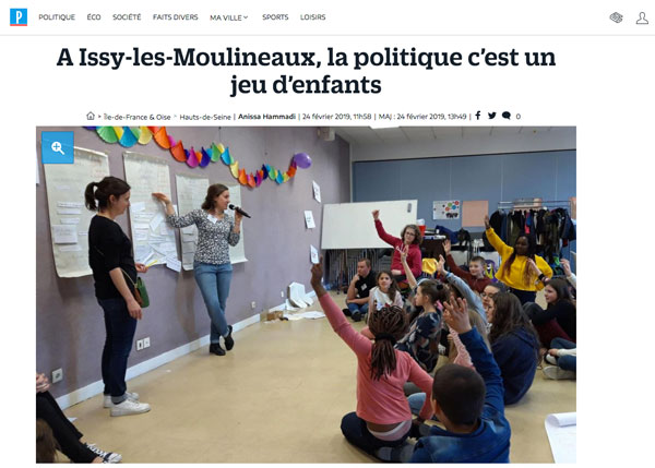 Article sur l'Action catholique ds Enfants dans Le Parisien