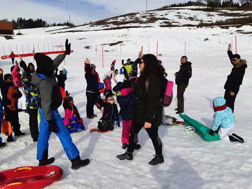 Sortie luge pour les enfants ACE 74