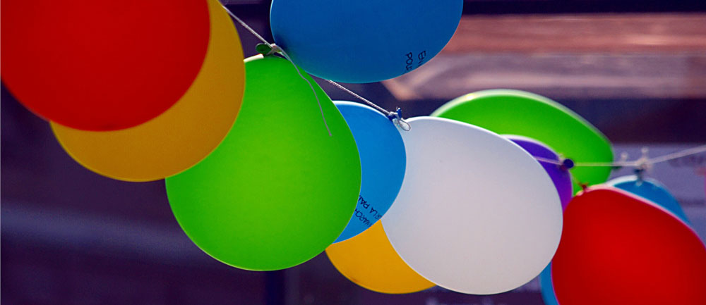 Ballons fête du jeu