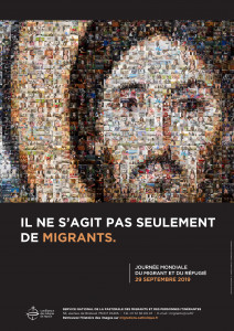 Affiche Journée mondiale du Migrant et du réfugié 2019
