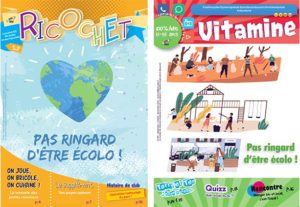 Revues pour enfants Ricochet et Vitamine