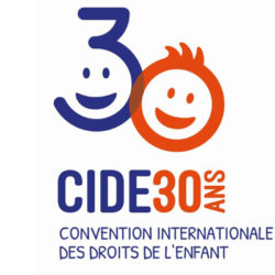 CIDE - Convention internationale des droits de l'enfant - logo des 30 ans en 2019