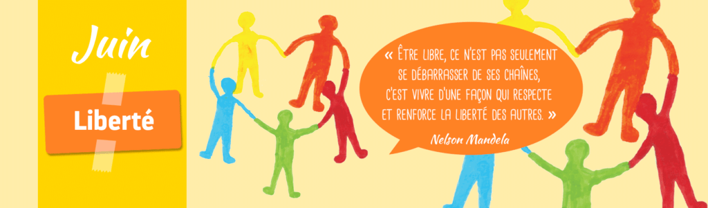 Liberté - citation de Nelson Mandela