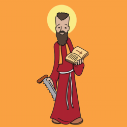 Saint Simon le Zélote illustration